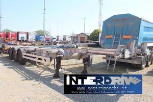 semirimorchio portacontainer lecitrailer usato