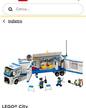 lego polizia unità mobile 