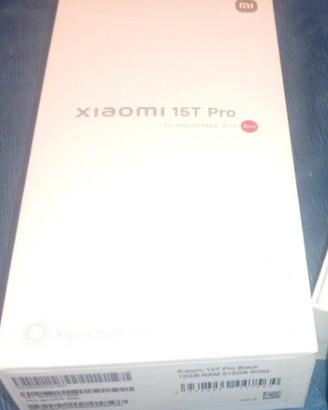 Xiaomi 15 T Pro NUOVO  12+6 GBRam  512gb Octacore 