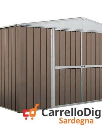 Box in lamiera di Acciaio 360x260cm 9mq tortora