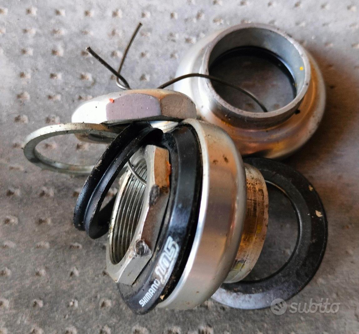 Serie Sterzo A Filetto 1" Per Bici - Per Graziella, Pieghevoli E Mountain Bike | Argento - Foto 7