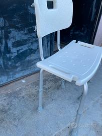 Sedia per doccia disabili