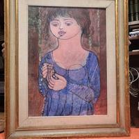 Quadro ad olio su tela di Giovanni Ciucci.