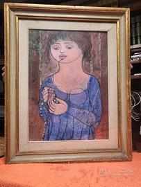 Quadro ad olio su tela di Giovanni Ciucci.