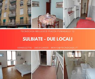 SULBIATE-2 locali con cucina abitabile,box