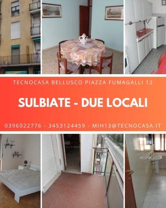 SULBIATE-2 locali con cucina abitabile,box