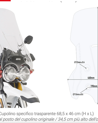 Cupolino Moto Guzzi