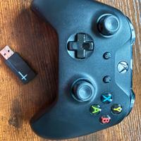Xbox Microsoft One, Controller Wireless, Nero