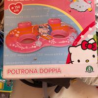 Hello kitty poltrona doppia mare