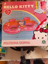 Hello kitty poltrona doppia mare