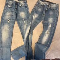 2 paia Jeans ragazzo 12-16 anni