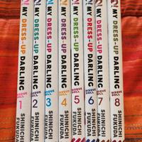 Manga My Dress Up Darling volumi 1-8 Ita
