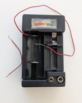 tester d'epoca analogico per batterie wy-100