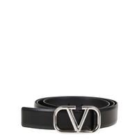 Valentino - Cintura nera in pelle per uomo