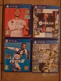 Fifa 17 19 20 21 per PS4 