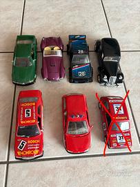 Lotto 6 modellini auto classiche Bburago Polistil