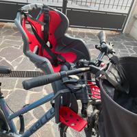 Seggiolino bici anteriore Max 15 kg Nfun