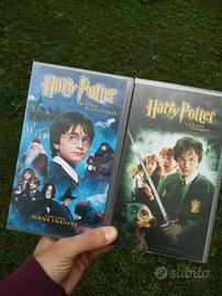 HARRY POTTER videocassette originali HP 1 e 2