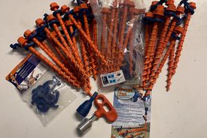Picchetti per veranda caravan