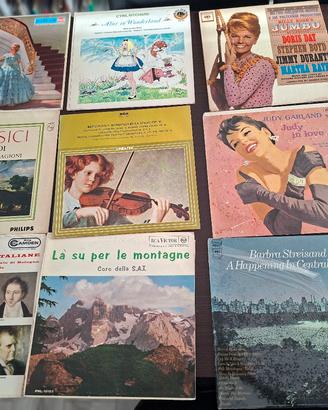 dischi 33 giri musica classica e da musical