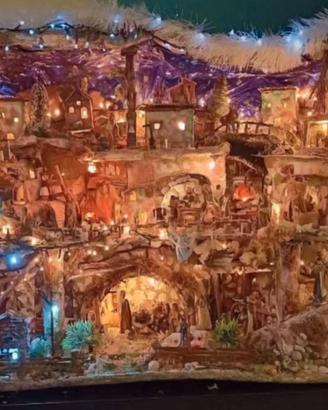 Presepe fatto a mano