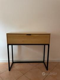 Mobile consolle legno e metallo