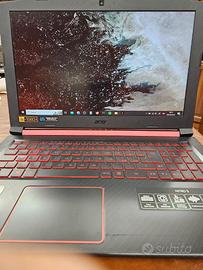 Notebook Acer i5 GTX 1050ti 16gb RAM 1TB+128GB SSD