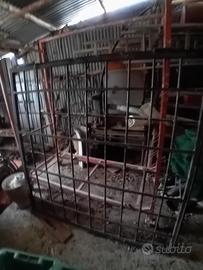 copertura in ferro  nuova  per pozzo              