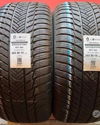 2 gomme 265 50 19 bridgestone rft a3988