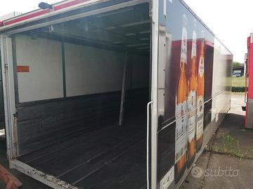 Cassone furgonato trasporto bevande