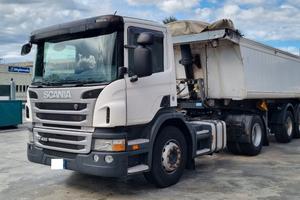 SCANIA P 400 + SEMIRIMORCHIO SCHMITZ CON CASSONE R