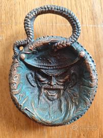 Piattino vintage in bronzo 