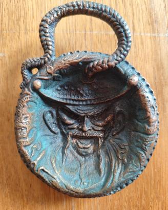 Piattino vintage in bronzo 