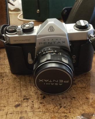 Fotocamera Ashai Pentax Spotmatic Vintage anni '70