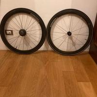 Cerchi carbonio Corima 46 mm tubolare