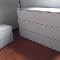 Cassettiera e comodini 
