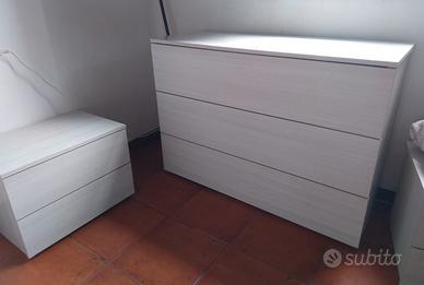 Cassettiera e comodini 
