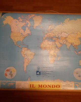 Carta geografica Il Mondo