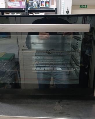 forno 70 lt grande girarrosto ventilato completo