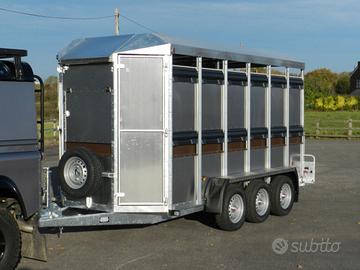 Rimorchio 360 x 171 cm.trasporto pecore e vitelli