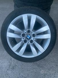 N.4 RUOTE COMPLETE DI PNEUMATICO BMW SERIE 3