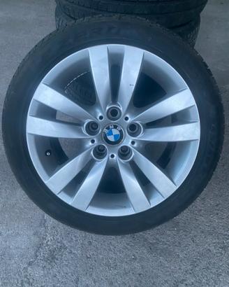 N.4 RUOTE COMPLETE DI PNEUMATICO BMW SERIE 3
