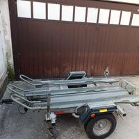 NOLO CARRELLO PORTA MOTO 3 POSTI 