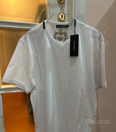 Dolce & Gabbana T-shirt bianca taglia 50 – NUOVA