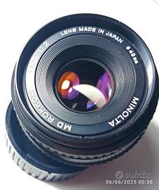 Minolta MD  ROKKOR 45 f 2,0  45/2,0  'pancake'  