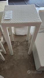 Tavolino Gervasoni NUOVO – Fibra intrecciata bianc