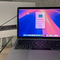 Macbook Pro 13” TouchBar 512gb 16gb 2018