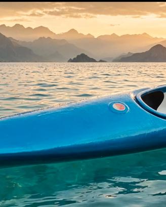 Kayak Nova Mariner mono posto vetroresina