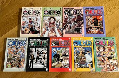 One Piece, vol 1-9