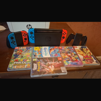 Nintendo Switch con giochi